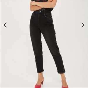 Topshop moto mom jeans